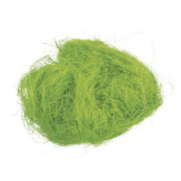 COURONNE DE PAQUES : Fibre d'Herbes Sisal VERTE