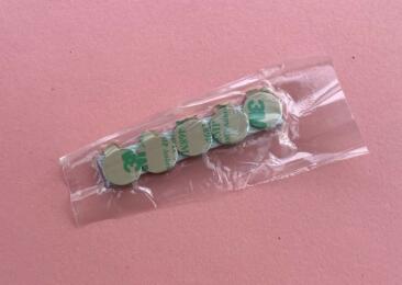 AIMANT PLAT : Rond diam15mm Ep:1mm ( x 5 sets )