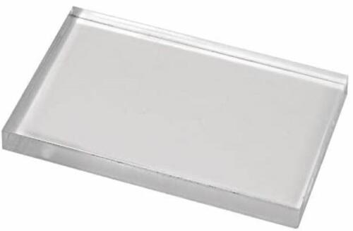 BLOC ACRYLIQUE Tampon - dimension 5x8cm - Mini Prix