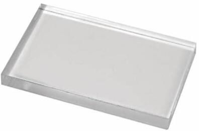 BLOC ACRYLIQUE Tampon - dimension 5x8cm - Mini Prix