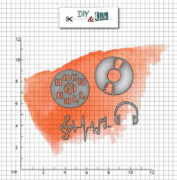 Dies Matrice de Découpe - SO ROCK - DIY & CIE