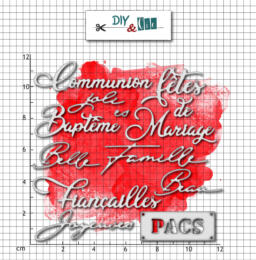 Dies Matrice de Découpe - CARTERIE 5 - DIY & CIE