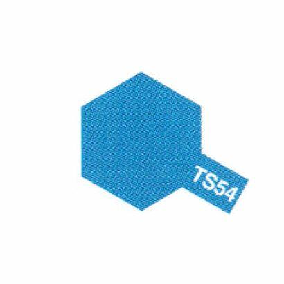 Bombe de peinture TS Tamiya pour maquette plastique Bombe de peinture TS54  Bleu clair métal brillant Tamiya - Vos loisirs 88