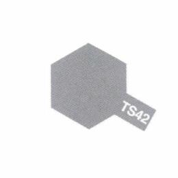TS42 - Peinture Bombe GRIS CLAIR METAL BRILLANT 100ml Tamiya Maquette