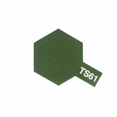 TS61 - Peinture Bombe VERT OTAN MAT 100ml Tamiya Maquette