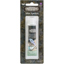 FINNABAIR - Cire de décoration - WAX CIRE MINT SPARKLE