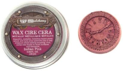 FINNABAIR - Cire de décoration -WAX CIRE INDIAN PINK