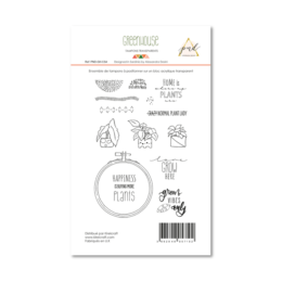 Tampon Clear - GREEN HOUSE N°4 -  Paper Nova