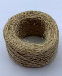 Ficelle en Chanvre - Bobine Cordelette NATURELLE Diam 1mm ( 50 mètres )