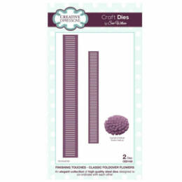 Découpe Creative Expressions - Finishing Touches - CLASSIC FOLDOVER FLOWER