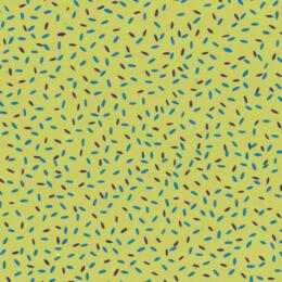 Papier Fantaisie 100% Coton - CANDY Vert Tropical