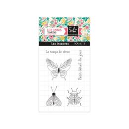 Tampon Clear - SO BLOOM  Les Insectes - Sokai