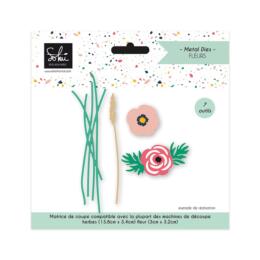 Dies Découpe SoKai - Matrice découpe FLEURS SO BLOOM
