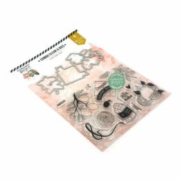 Tampon Clear + Dies - CONCENTRE DE BONNE HUMEUR - Florilèges Design