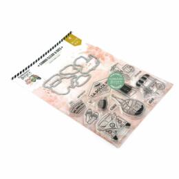 Tampon Clear + Dies - EVASION ET DETENTE - Florilèges Design