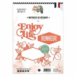 Dies Découpe Florilèges Design - Matrice découpe ETIQUETTE NATURE