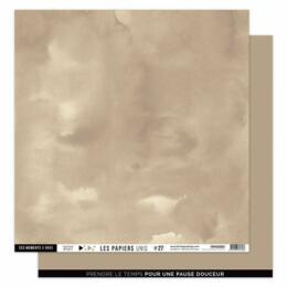 Faux Unis - BEIGE PAPYRUS N°27 - Florilèges Design