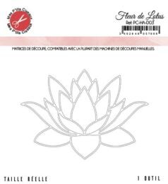 Dies Découpe Mes P'Tits Ciseaux - Matrice découpe FLEUR DE LOTUS