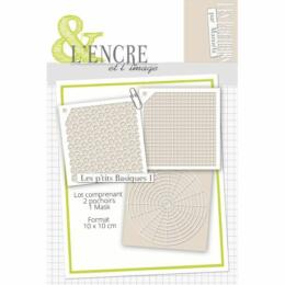 Pochoir L'ENCRE ET L'IMAGE  -  Les P'tits Basiques  1 