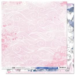 Les Ateliers de Karine - A CONTRE COURANT - Vaguelettes Roses N°3