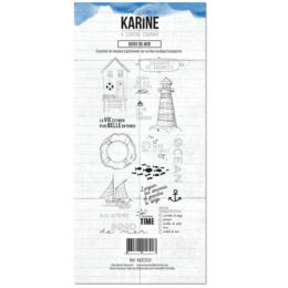 Tampon Clear - A CONTRE COURANT BORD DE MER - Ateliers de Karine