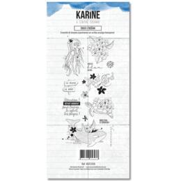 Tampon Clear - A CONTRE COURANT SOUS L'OCEAN - Ateliers de Karine