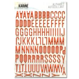 Stickers Alphabet - A CONTRE COURANT  - Ateliers de Karine