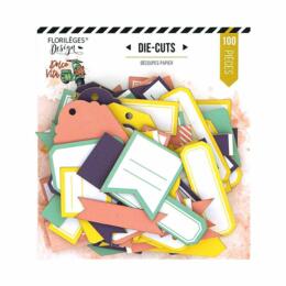 Florilèges Design -  DOLCE VITA - Die Cuts Etiquettes Unies