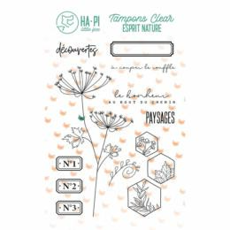 Tampon Clear - ESPRIT NATURE Au Bout du Chemin - Ha.Pi Little Fox