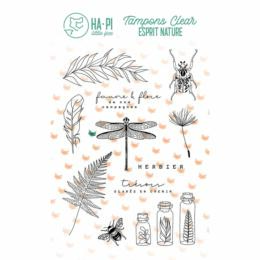Tampon Clear - ESPRIT NATURE Herbier - Ha.Pi Little Fox