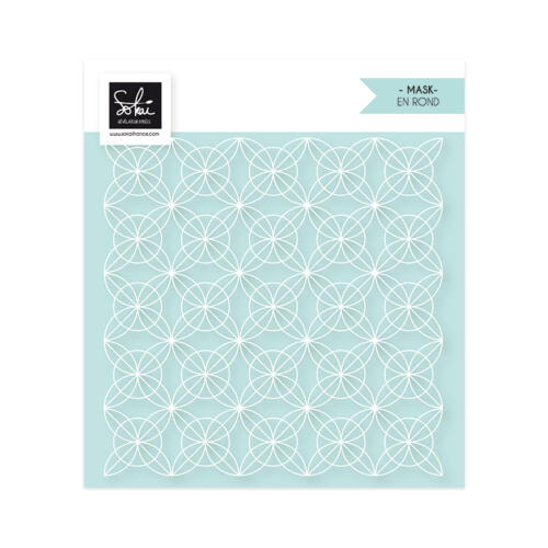 Pochoir SOKAI - MASK EN ROND - Collection So'Bloom