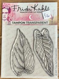 Tampon Clear - Feuilles Tropicales 2 FRIDA KAHLO - Love In The Moon