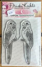 Tampon Clear - Le Perroquet Bonito FRIDA KAHLO - Love In The Moon