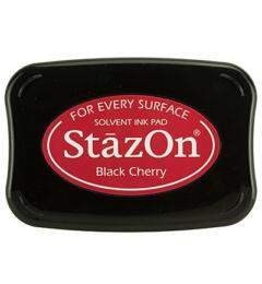 Encre Stazon - BLACK CHERRY