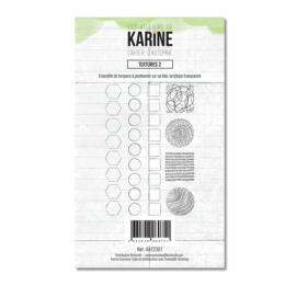 Tampon Clear - CAHIER D'AUTOMNE - TEXTURES 2 - Ateliers de Karine