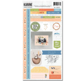 Les Ateliers de Karine - CAHIER D'AUTOMNE Stickers 15x30
