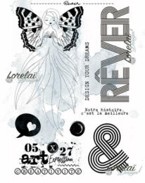 Tampon Clear - MEMENTO - REVER - Lorelai Design