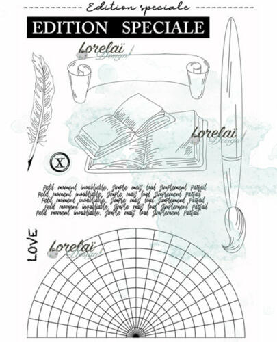 Tampon Clear - MEMENTO - EDITION SPECIALE - Lorelai Design