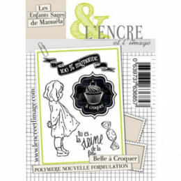 Tampon Clear - Les Enfants Sages de Manuéla BELLE A CROQUER - L'Encre & l'Image