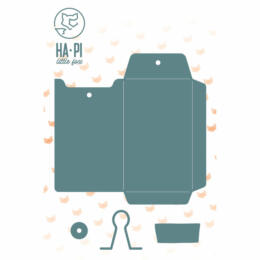 Dies Découpe Ha.Pi Little Fox - Matrice découpe ENVELOPPE