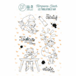 Tampon Clear - Les tribulations d'Hapi HAPI ARTISTE - Ha.Pi Little Fox