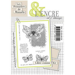 Tampon Clear - LIBRE COMME L'AIR - L'Encre & l'Image
