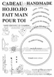Tampon Clear - FAIT MAIN Flocons - Mes P'tits Ciseaux