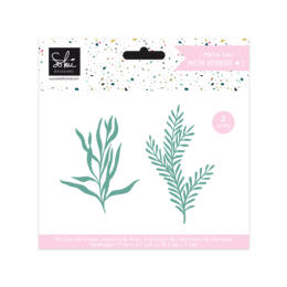 Dies Découpe SoKai - Matrice découpe MON HERBIER N°1 En Attendant l'Hiver 