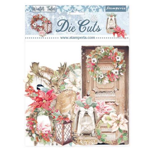 STAMPERIA - Collection WINTER TALES - Die Cuts Découpes Carton