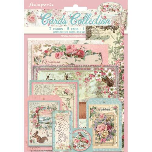 STAMPERIA - Collection PINK CHRISTMAS - Cards Collection 
