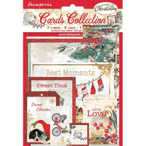STAMPERIA - Collection ROMANTIC CHRISTMAS - Cards Collection