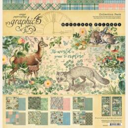 Graphic 45 - Pack Deluxe Collector 's - WOODLAND FRIENDS