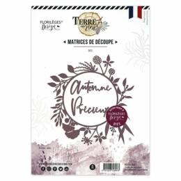 Dies Découpe Florilèges Design - Matrice découpe COURONNE D'AUTOMNE Terre des Sens