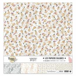 Florilèges Design -  TERRE DES SENS - Kit Papiers Calques